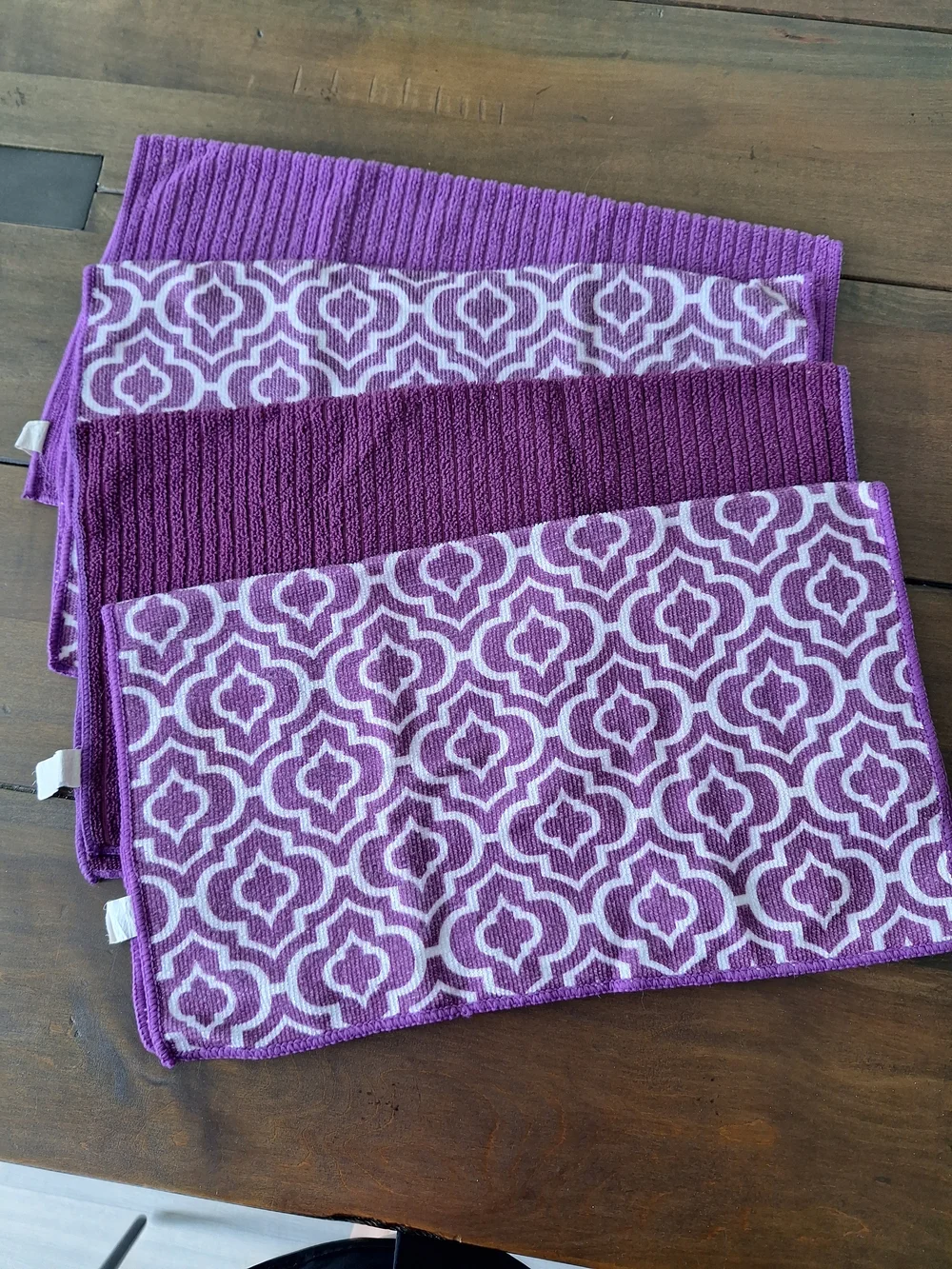 Purple Skull - Halloween Dish Cloth